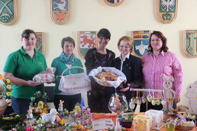 Gabriele Baumgartner aus Ternberg, Lore Hirtenlehner aus Gaflenz, Bezirkshauptfrau Cornelia Altreiter Windsteiger, Bezirksbäuerin Traudi Huemer aus Rohr, Anneliese Stöllnberger aus Losenstein.