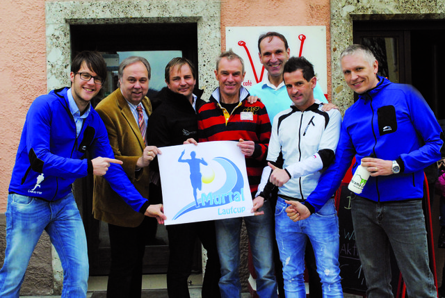 Vertreter der Partnerevents: USV Krakauebene, TVB Tamsweg, USC Mariapfarr, Team Holzstraßenlauf St. Peter/Kbg.    © Christof Siebenhofer