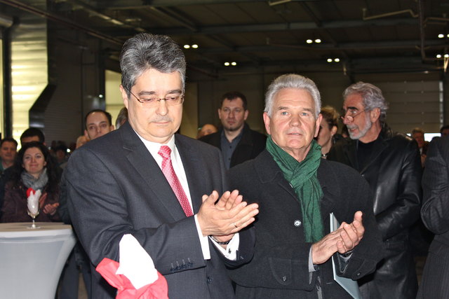 Generaldirektor Wolfgang Hesoun mit VB Stellvertreter Peter Kriz