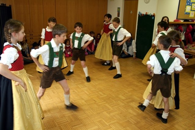 Boarischer - Karwendler Plattler im Kindergarten Telfs-Egart