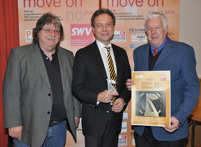 Anton Pöchhacker, Günter Ernst, Herbert Hinterberger (SWV Amstetten). | Foto: privat