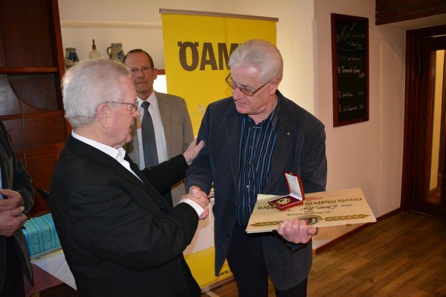 v.l. Dr.Helml, Werner Mayr