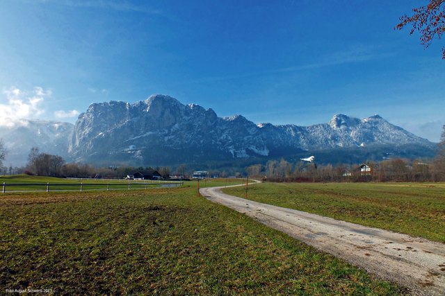 Foto August Schwertl                                                      Der Winter lässt einfach nicht locker