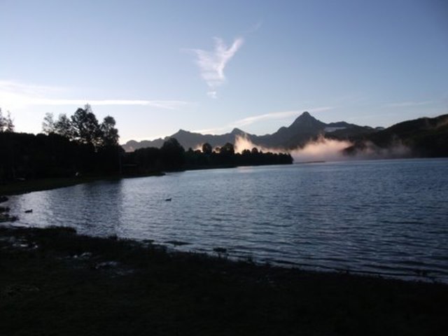 Weißensee mit Säuling