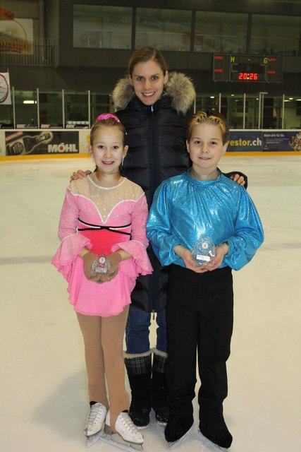 Auf dem Bild Nicole Graf Corinna und Patrik Huber