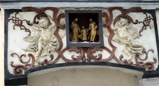 Ein Hausdetail in der Naglergasse