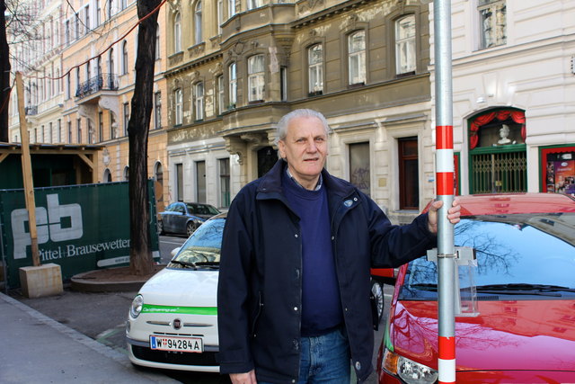 Der erste CarSharing Platz in der Glasergasse 1 entstammt einer Initiative der Agenda 21 aus 2001.