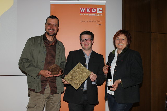 Martin Jehart, Stefan Mair und Brigitte Wüster (v.l.). | Foto: Foto: JW Imst