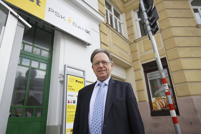 Verärgert: VP-Bezirkschef Heinz Gerstbach hofft auf eine baldige Entscheidung in Ober St. Veit.