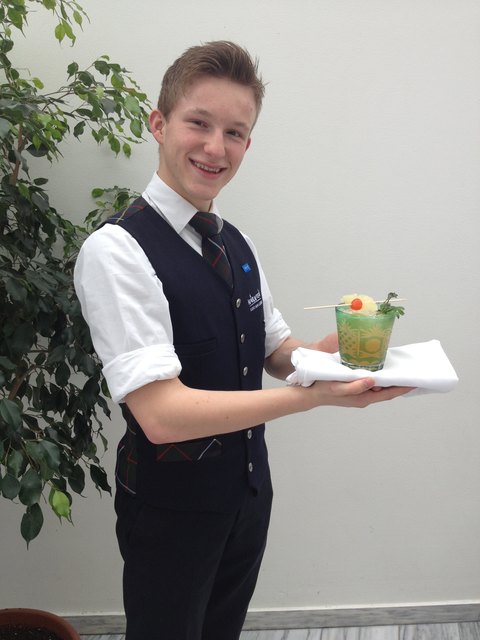 Marius Zernatto mit seiner Siegerkreation | Foto: KK