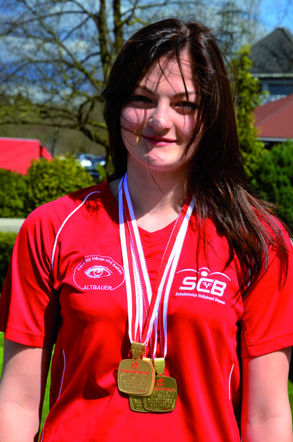 Isabelle Kugler holte viermal Gold.