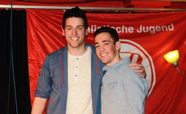 Florian Koppler (links) mit seinem Nachfolger, Thomas Pilgerstorfer.