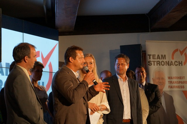Otto Konrad, Ulla Weigerstorfer und Helmut Naderer.