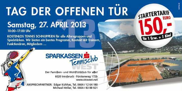 Einladung zum Tag der offenen Tür beim STC West