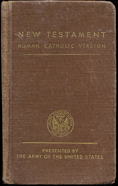 New Testament - Roman Catholic Version 1943 - Cover