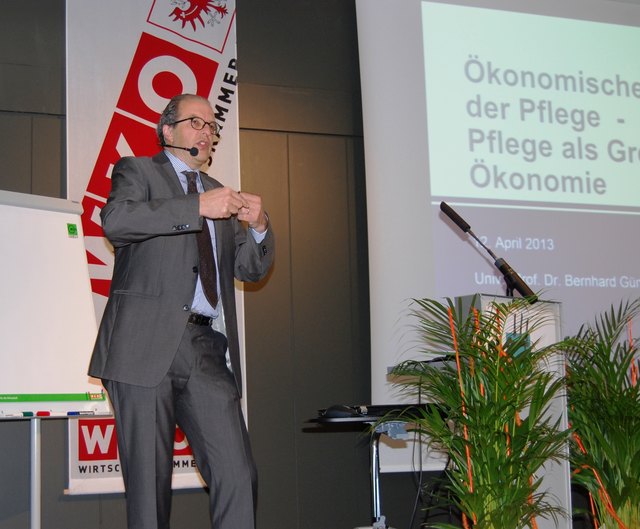 Univ.-Prof. Dr. Bernhard J. Güntert, MHA (Gesundheitsökonom) | Foto: Hermann Schlögl