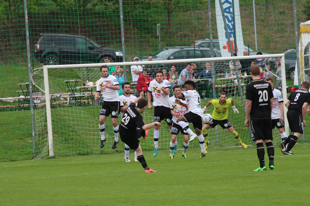 Patrick Hausegger erzielte aus einem Freistoß das 1:0, dieser Ball in der zweiten Spielhälfte ging knapp über die Latte.