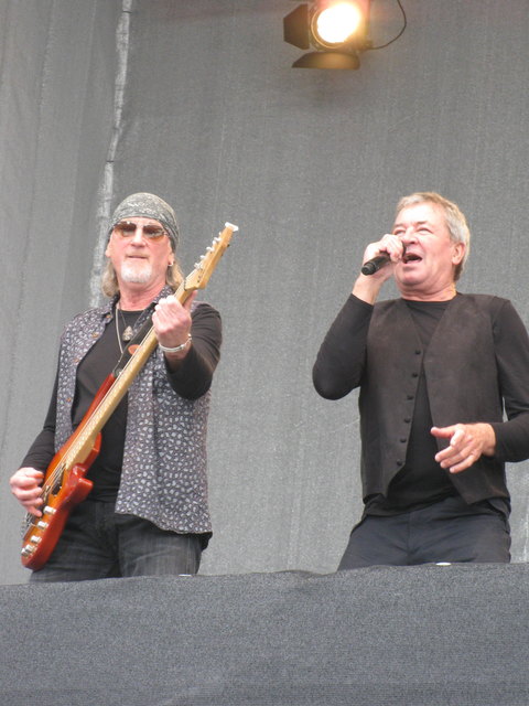 Deep Purple sorgte mit ihrem unverkennbaren Sound für Stimmung.