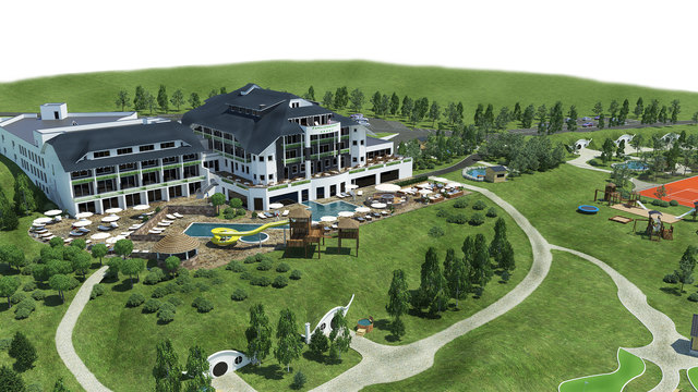 Ein Entwurf für das neue Kinderhotel in Aigen. | Foto: Foto: privat