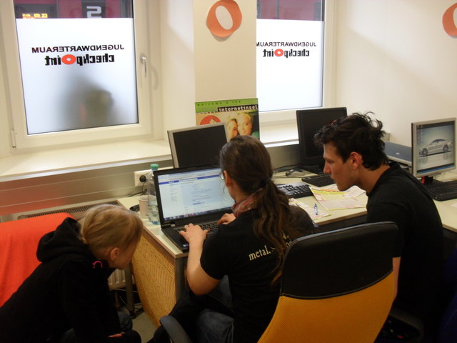 Jugendliche und Internet, ein wichtiges Thema im Checkpoint.