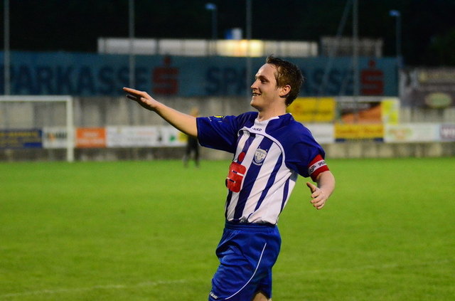 Kapitän Daniel Jokesch durfte über den Ausgleich jubeln | Foto: KK