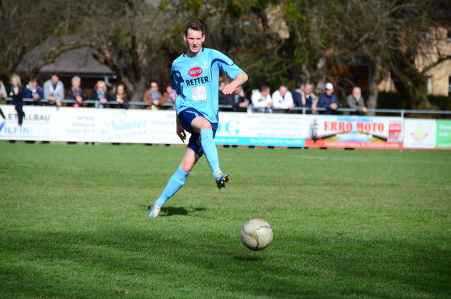 Thomas Rotter dirigierte die Abwehr und erzielte auch die Führung für Hartberg II. | Foto: KK