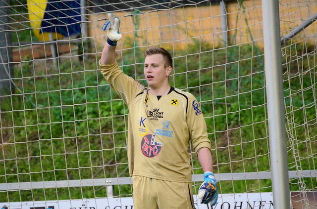 Lafnitz Torhüter Florian Jeitler war der heimliche Matchwinner. Er hielt bei 2:0 mit unglaublichem Reflex einen Schuss von Kevin Stix. | Foto: KK