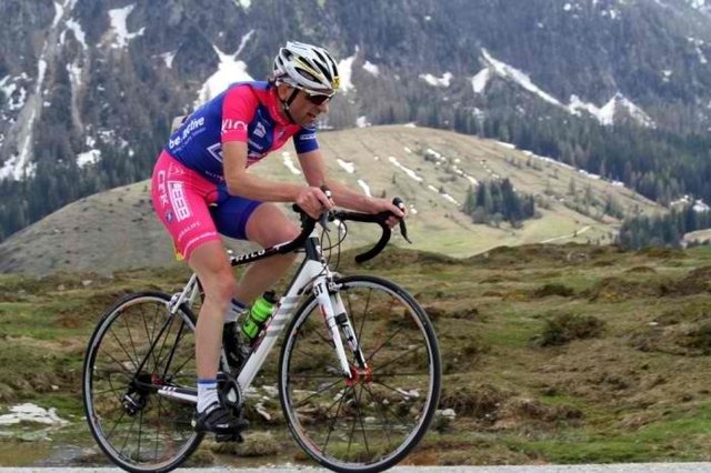 Thomas Mairhofer auf den weg zu Gold