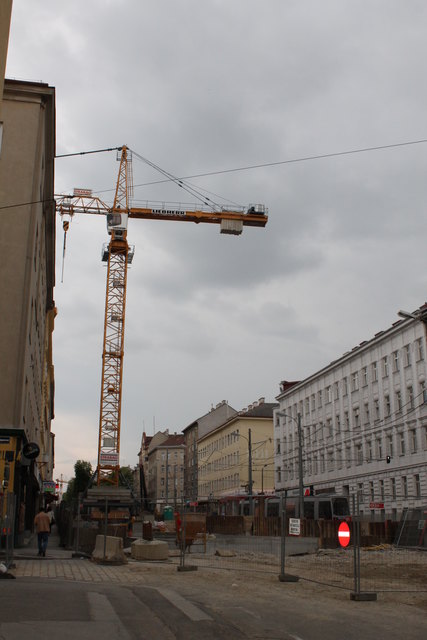 Vom Ubahnbau in Favoriten,aktuelles Foto!
