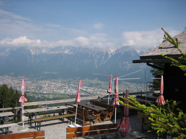 Panoramablick auf Innsbruck