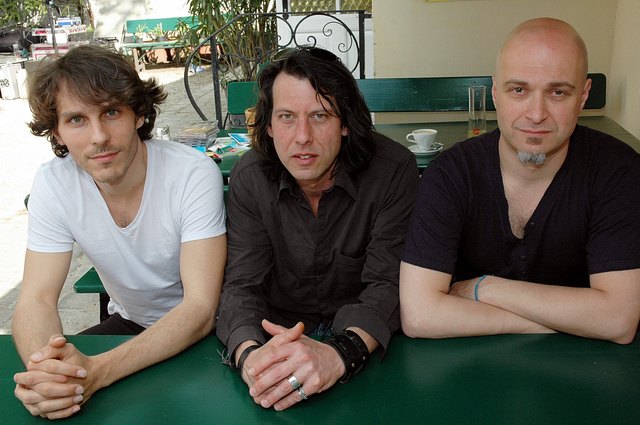Sorgten für musikalische Unterhaltung: PICK A PEARL - Bernhard Wieser, Alex Lipscher und Patrick Henriquez (v.l.)