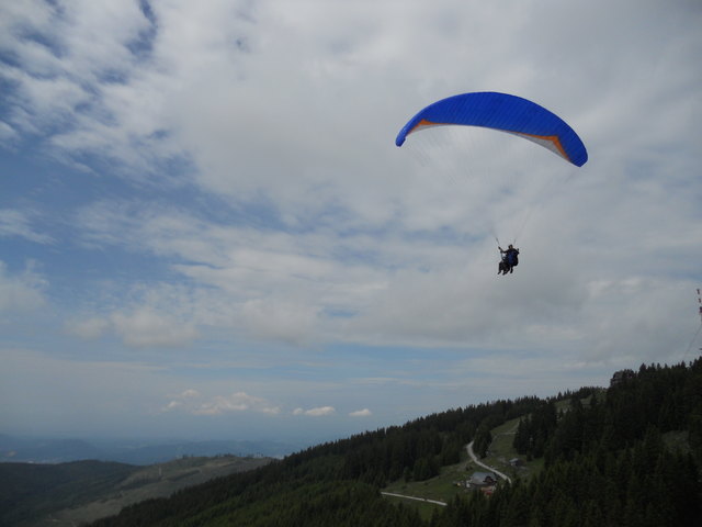 Ein "paar" Meter über dem Schöckl :)