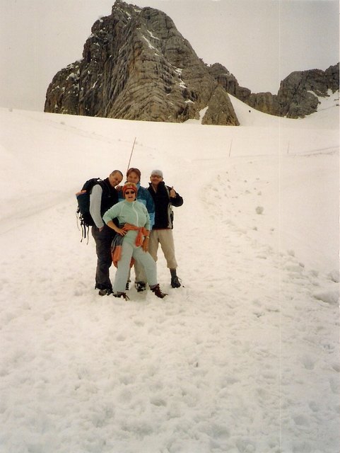 Mit meien Liebsten am Dachsteingletscher, peter rodlauer ,graz