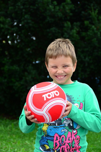 Beim heutigen Totospiel kann man mit etwas Glück einen Toto Ball ergattern. | Foto: KK