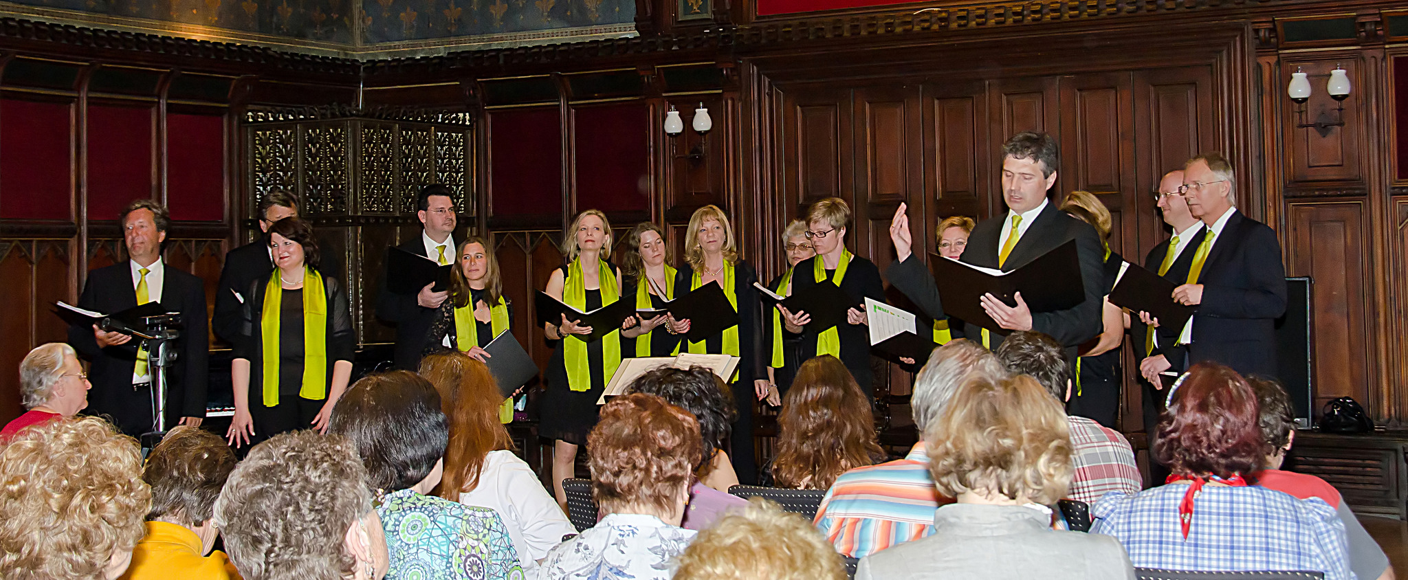 Die Chorvereinigung Pro Musica sang 