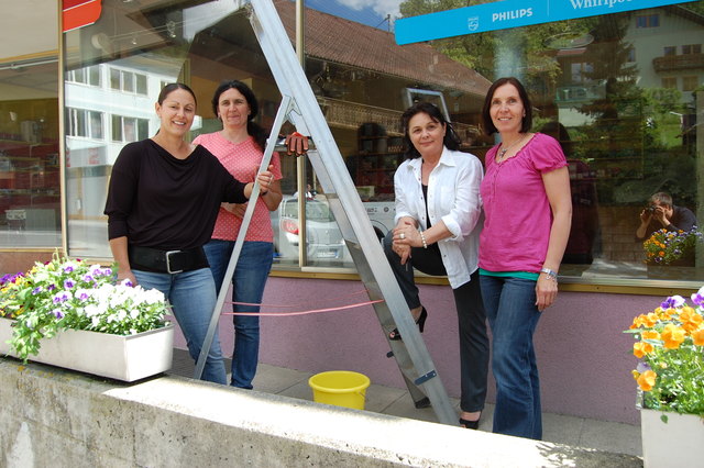 Eva Zaiser, Michaela Silbernagl, Christine Sitter und Ines Kühn (von links)