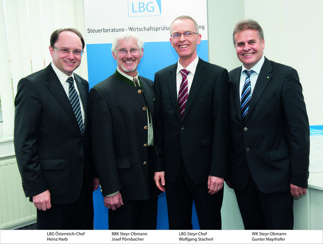 Von li.: Heinz Harb, Josef Pörnbacher, Wolfgang Stacherl, Gunter Mayrhofer. | Foto: Privat