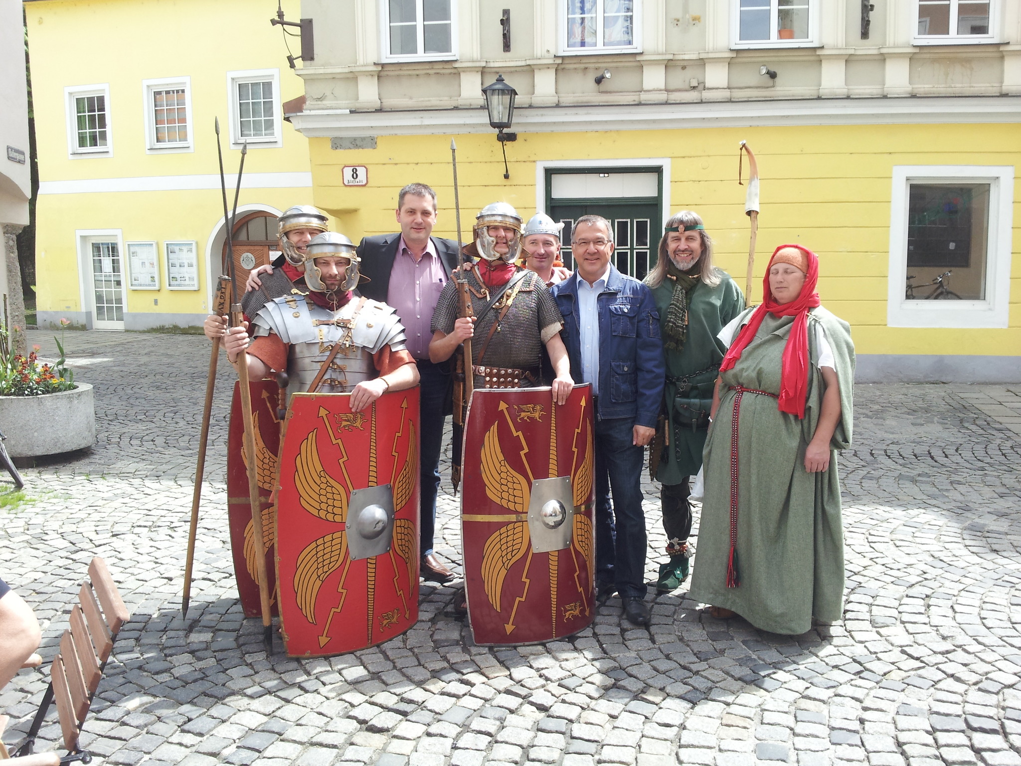 Römer hielten für einen Tag in Wels Einzug - Wels & Wels Land