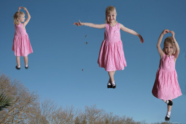 Claudias erste Ballett- Versuche