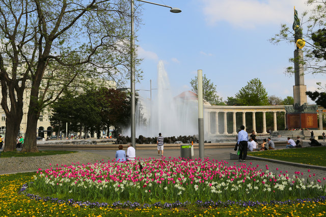 Der Hochstrahlbrunnen