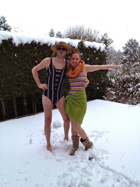 Schnee im April? Wir feiern trotzdem Frühling :)