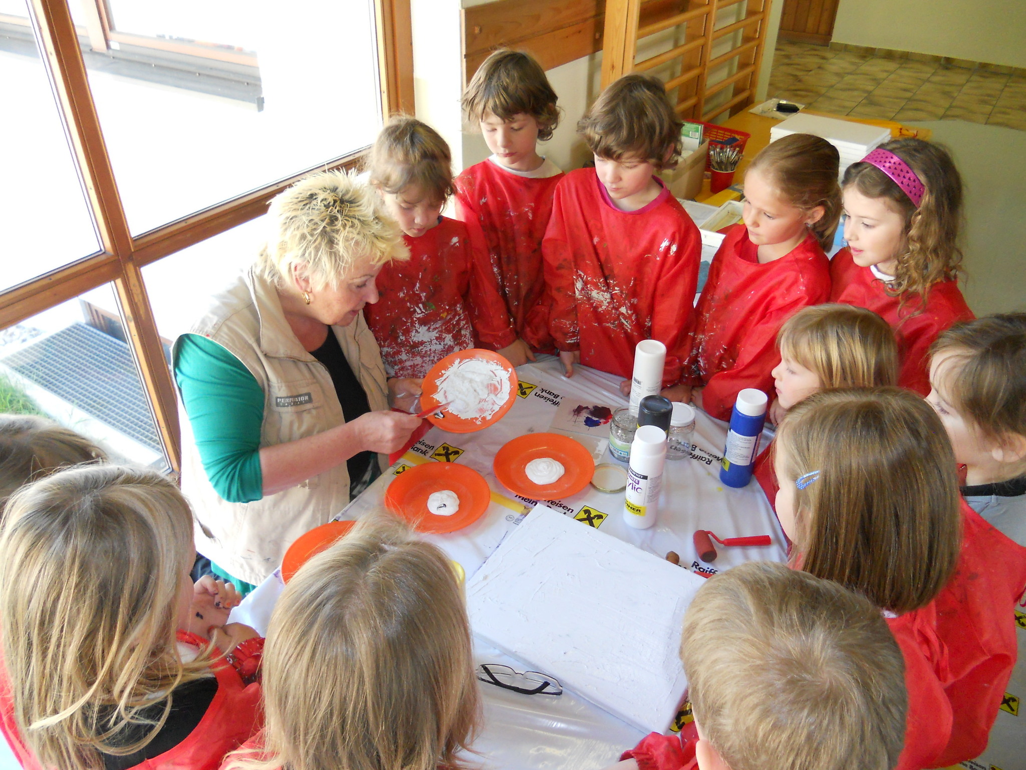  „Kunst“ im Kindergarten Kirchdorf - Kitzbühel Illustration 