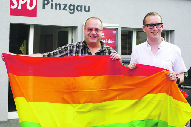 Walter Bacher und Georg Djundja. | Foto: SPÖ Pinzgau