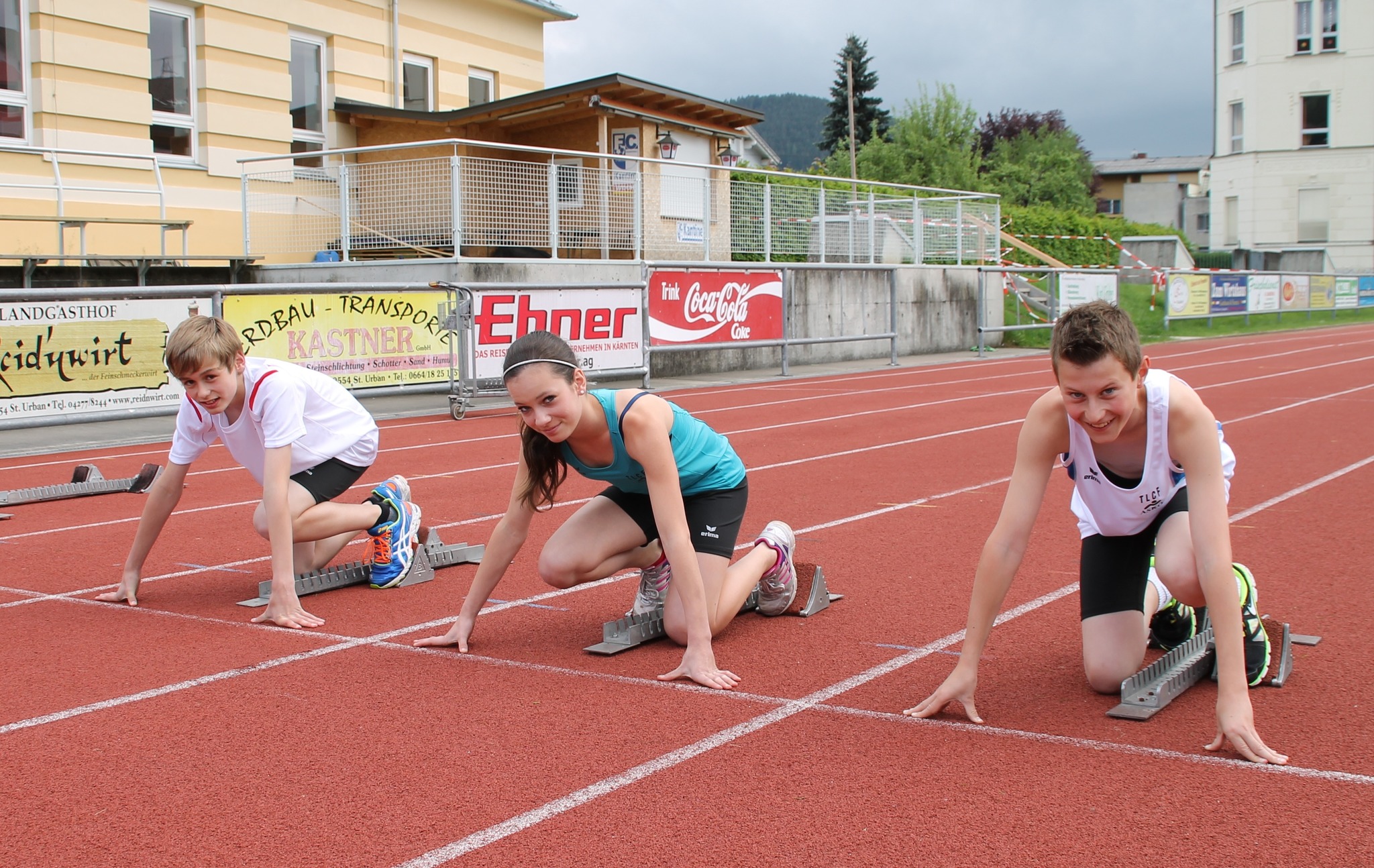 Am 15. Juni 2013 in Feldkirchen: Leichtathletik-Talente im Mehrkampf ...
