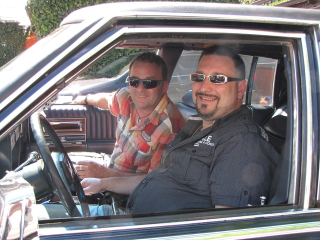 Herinbert und Co-Gerhard würden mit dem Cadillac Fleedwood perfekt in die Straßen von San Fransisco passen.