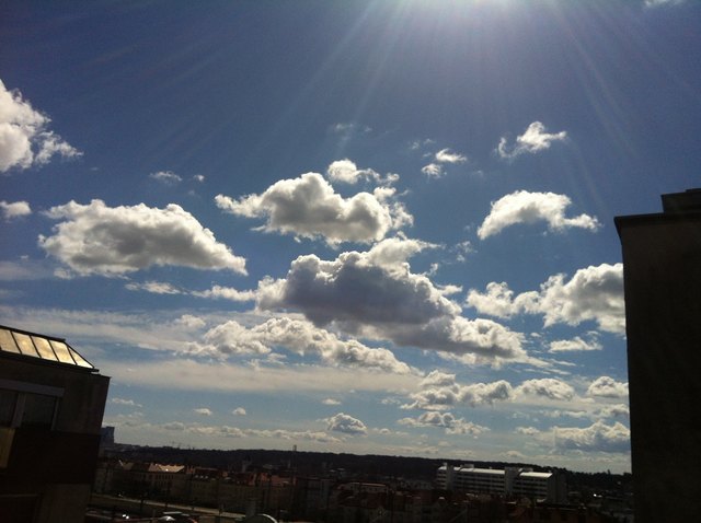 Blauer Himmel