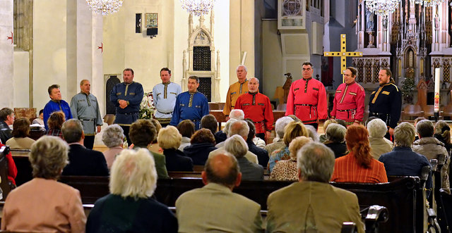 Bolschoi Don Kosaken in der Stadtpfarrkirche Korneuburg