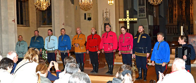 Bolschoi Don Kosaken in der Stadtpfarrkirche Korneuburg