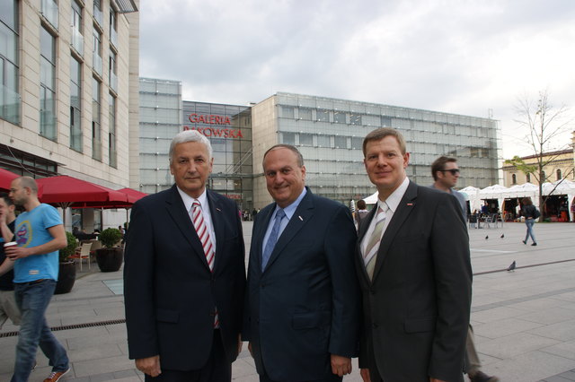 Christian Hofer, Rudolf Trauner und Hermann Pühringer (v. l.).