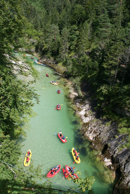 Wasserlochklamm-Überquerung Salza
